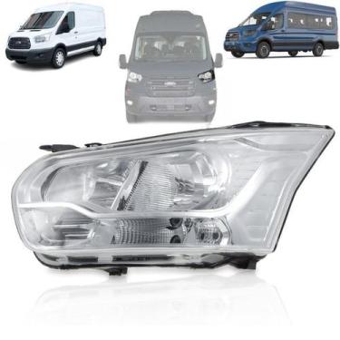 Imagem de Farol ford transit lado esquerdo 2022 a 2025 - MOTORS VANS