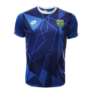 Imagem de Camisa Brasil Lotto, Azul, Grande