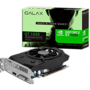 Imagem de Gpu nv gt1030 2gb ddr4 64b galax 30npg4hv00ab