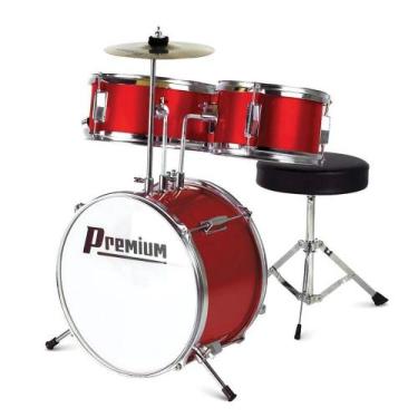 Imagem de Bateria premium dx20j vermelha junior