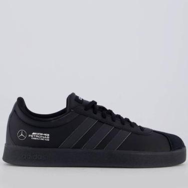 Imagem de Tênis Adidas Court Mercedes AMG Petronas Preto e Branco, 41
