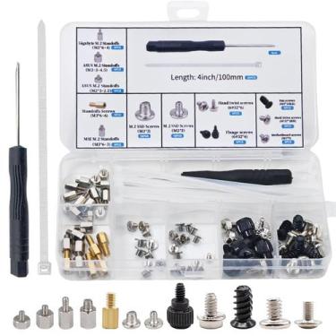 Imagem de Kit de Reparação de Parafusos M.2 para Placa-Mãe SSD PC Trsewmi