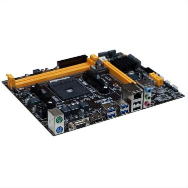 Imagem de Placa Mãe Brazil PC BPC-A520M.2-TG V1.2 - AM4 - mATX, DDR4, M.2 NVMe, Rede Gigabit, 4x USB 3.2, HDMI/VGA - OEM