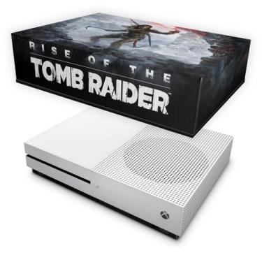 Imagem de Capa Compatível Xbox One S Slim Anti Poeira - Rise Of The Tomb Raider