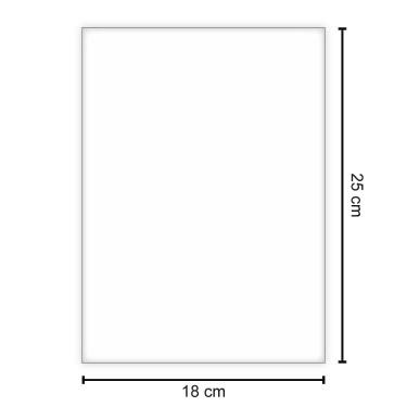 Imagem de Saco de Plástico 18 x 25cm com 0,06 micras de espessura com 1 Kilo