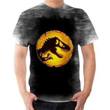 Imagem de Camisa Camiseta Personalizada Jurassic Word Dinossauro 6 - Dias No Est