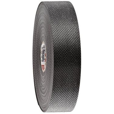 Imagem de Fita de emenda de borracha para forro de poliéster preto, 2,54 cm de largura, 9 m de comprimento, 30 mm de espessura – 1 cada