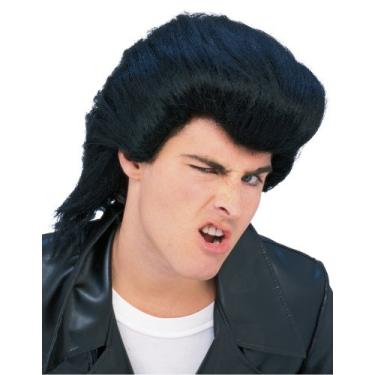 Imagem de Rubie's Peruca Costume Guy's D.A. Anos 50, Conforme mostrado., tamanho nico