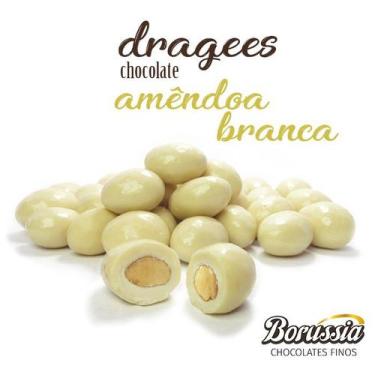 Imagem de Confeito De Amêndoa Branca Borússia Chocolates - Borússia Chocolates