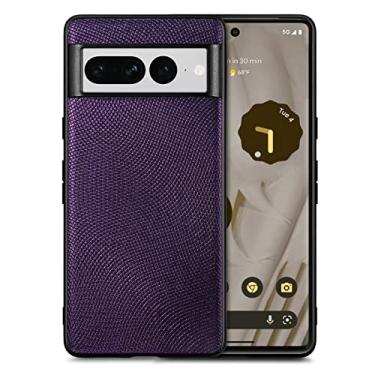 Imagem de YUNCHAO Caixa de telefone Para o Google Pixel 7 Flow Color Leather Capa traseira capa capa para celular