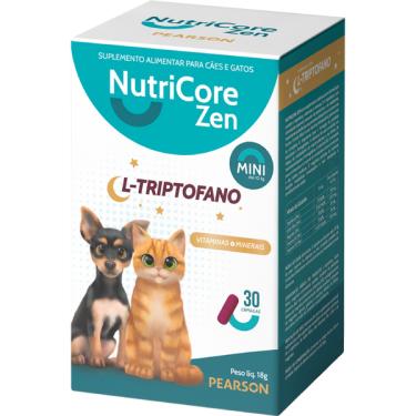 Imagem de Suplemento Alimentar NutriCore Zen Mini 250 mg - 30 Cápsulas