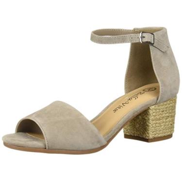 Imagem de Bella Vita Sandália feminina Fable Quarterstrap com salto, Couro de camurça, 40