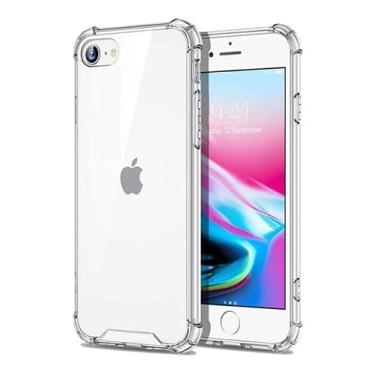 Imagem de Capa Anti Impacto Transparente iPhone SE NOVO 2020 2022