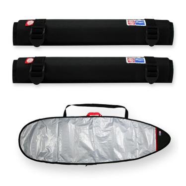Imagem de Tubo Espuma Rack 40cm + Capa Prancha Surf Refletiva 6'0-6'3 - Maori Extreme-Masculino