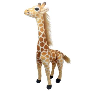 Imagem de Girafa Realista Pelúcia 48 Cm Altura - Fizzy Toys