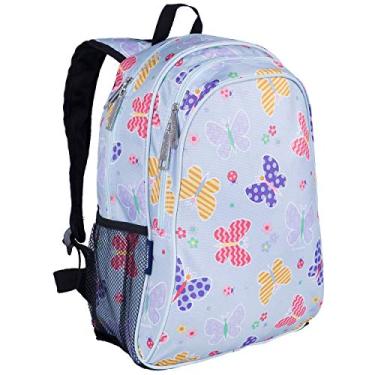 Imagem de Wildkin 15 Inch Kids Backpack for Boys & Girls, 600-Denier Polyester Backpack for Kids, Features Padded Back & Adjustable Strap, Perfect Size for School & Travel Backpacks, BPA-free (Butterfly Garden)