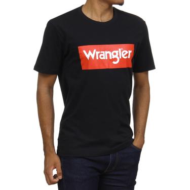 Imagem de Camiseta Masculina Wrangler Preta 32660