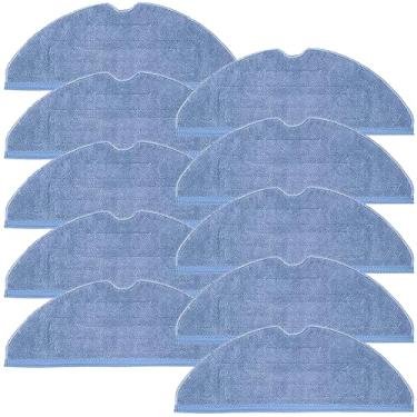 Imagem de Almofadas de substituição para esfregão a vácuo S7 para Xiaomi Roborock S7 Roborock S7+ Roborock S7 MaxV Roborock S8/S8+ Roborock S7 MaxV Plus Roborock T7S T7 plus Robot Vacuum, pacote com 10