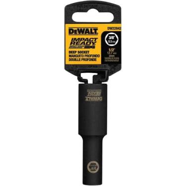 Imagem de DEWALT DW22912 Soquete profundo pronto para impacto de 13/16 polegadas para unidade de 1/2 polegada