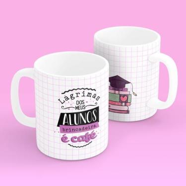 Imagem de Caneca dia dos professores delicada 09 - LiveSub