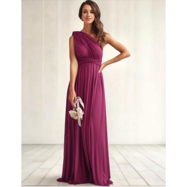 Imagem de Vestido Madrinhas Longo Varias Formas De Uso Multiformas - Casual Dres