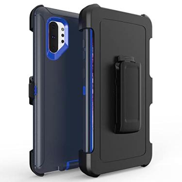 Imagem de Bisbkrar Capa para Samsung Galaxy Note 10 Plus 5G, [grau militar] proteção à prova de choque, capa de telefone resistente para Note 10 Plus de 6,8 polegadas (com clipe de cinto) (azul)