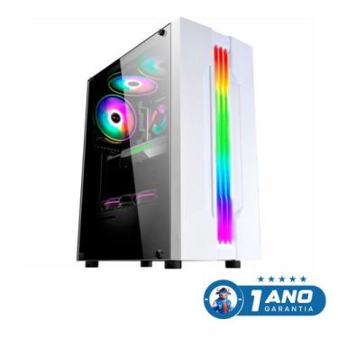 Imagem de Gabinete gamer bifrost w1a9 painel led rgb s/fan - K-MEX
