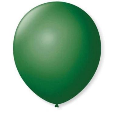 Imagem de Balão de Látex Verde Folha 7" 18cm 50un São Roque - Sao Roque