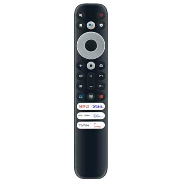 Imagem de Controle remoto infravermelho RC902V de substituição compatível com TCL Smart Android Google TV 43S446 65QM850G 43S350G 75R646 75X925 55Q550G 98QM850G 85Q750G 65X925 65Q650G 55QQ750G 750G, 8 5QM850G
