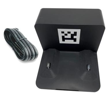 Imagem de SONXIAVIVO Carregador de doca integrado com cabo de linha norte-americano - compatível com iRobot Roomba J5 J7 J8 J9 J Series ADI-N1 J7+ J8+, preto