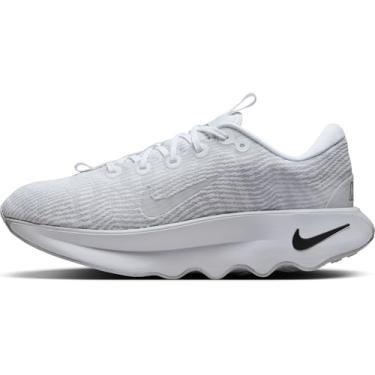 Imagem de Nike Tênis masculino com cadarço Escape MOTUM, Branco Branco Preto Platina pura, 41 BR