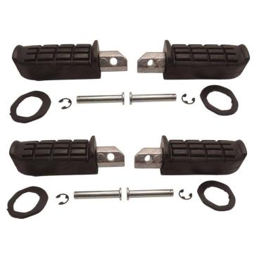 Imagem de Pedaleira Strada 200 Twister 250 Cb 300 Aluminio 4 Peças