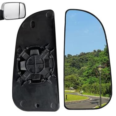 Imagem de 68067730AA Ram Vidro inferior do lado do passageiro compatível com Dodge Ram 2009-2020 1500 2500 3500 4500 5500 Espelho de reboque Ram Direita Passagem Convexa Vidro Espelho Inferior Convexo com