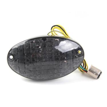 Imagem de Lanterna traseira de LED fumê Arashi para BUELL BLAST 2002-2003, FIREBOLT 02-03, luz traseira de freio de seta, acessórios de substituição integrados para motocicleta