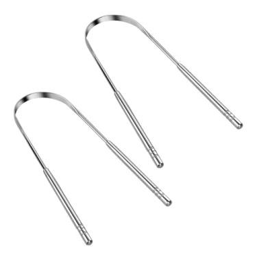 Imagem de Raspador de Língua em Aço Inoxidável Premium Antibacteriano – Elimina Mau Hálito, Resíduos e Toxinas com Limpeza Bucal Profunda e Eficiente (2)