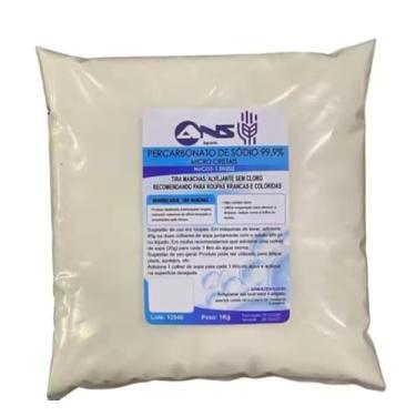 Imagem de Percarbonato de Sódio Puro 1kg – Branqueador Natural, Tira Manchas, Desinfetante Ecológico, Multiuso para Roupas e Limpeza Doméstica