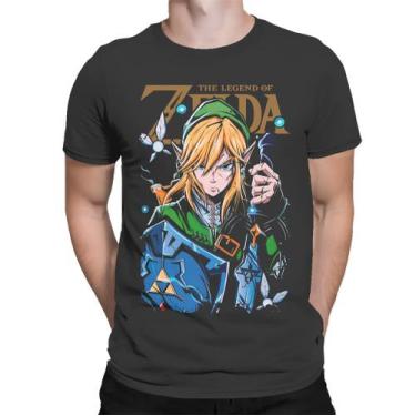 Imagem de Camiseta Unissex Jogo Zelda Personagem Link Premium - Shimai, XG