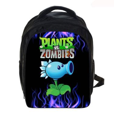 Imagem de Mochila escolar para crianças Plants vs Zombies Children Bag