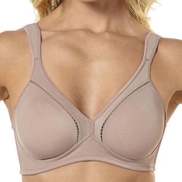 Imagem de Sutiã Gallard Conforto DeMillus Compressão Alças Espumadas, Bege rosad