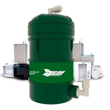 Imagem de Refil Purificador Bacteriológico Leaf Filtro Água Pura Saúde Instalação Fácil Alta Durabilidade Compatível Purificadores Pury Compact Nature