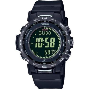 Imagem de Relógio Casio ProTrek PRW-35Y-1BDR Solar Altímetro Barômetro