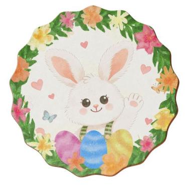 Imagem de Guirlanda Decorativa de Páscoa para Porta e Parede - Bazar dos Quadros