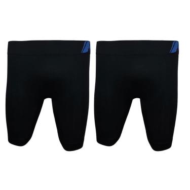 Imagem de Kit 2 Bermudas Térmicas Masculinas Pretas Esportivas Keeper-Masculino