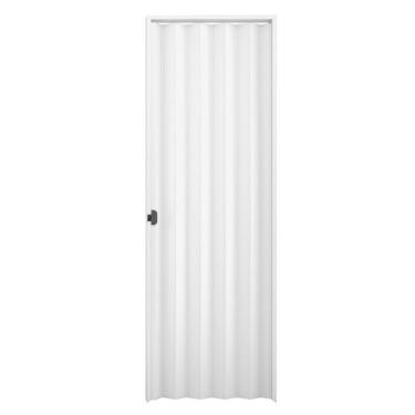 Imagem de Porta Sanfonada Interna Plasbil PVC, Cinza, 210 x 70 cm