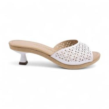 Imagem de Tamanco Tchocco Salto Baixo Taça Vazado Com Strass-Feminino