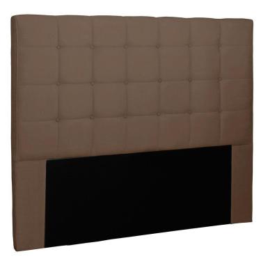 Imagem de Cabeceira Casal 1,40m Verona Suede Caramelo