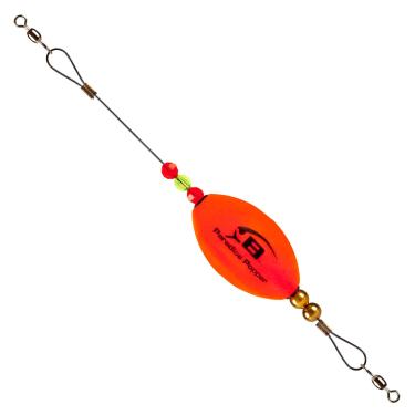 Imagem de Bomber Saltwater Grade Paradise Popper X-Treme - Laranja - Oval