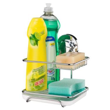 Imagem de Suporte Future Para Sabão - Detergente - Esponja - Ref.4017