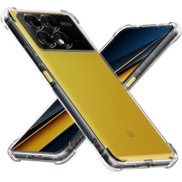 Imagem de Capa Capinha Poco X6 Pro 5g Transparente Tpu Anti Impacto - Phone Palace