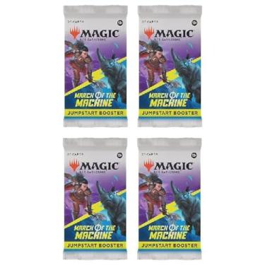 Imagem de 4 Packs MTG Jumpstart Booster Pack Lot MTG March of The Machine